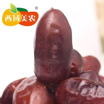 【西域美农】阿联酋椰枣250g 日照15小时 枣肉厚实 甜蜜软糯-阿联酋椰枣-西域美农-美国零食网