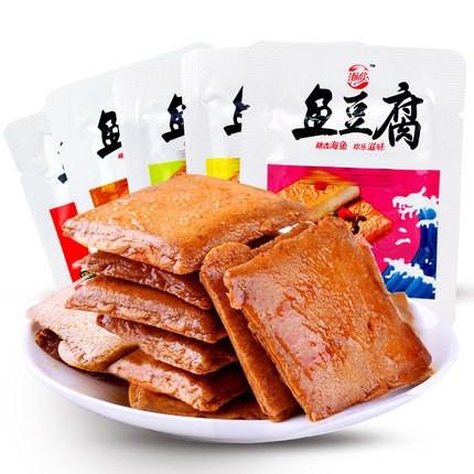 【海欣】鱼豆腐18g*10个 蟹香味 来自海洋的味道 口感细腻 鲜嫩Q弹-鱼豆腐-海欣-美国零食网