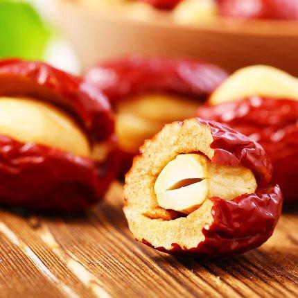【百草味】红枣夹腰果仁200g 你我约定 日食三枣 青春永不老-红枣-百草味-美国零食网