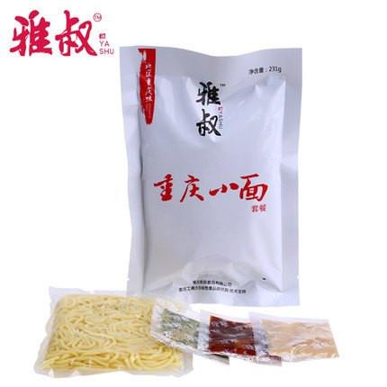【雅叔】重庆小面231g*3袋 地道重庆味道 手工拉面 Q弹爽滑 麻辣鲜香!-重庆小面-雅叔-美国零食网