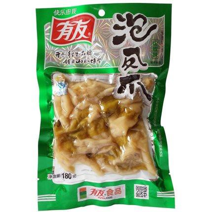 【重庆有友】泡椒凤爪180g*3袋-泡凤爪-重庆有友-美国零食网